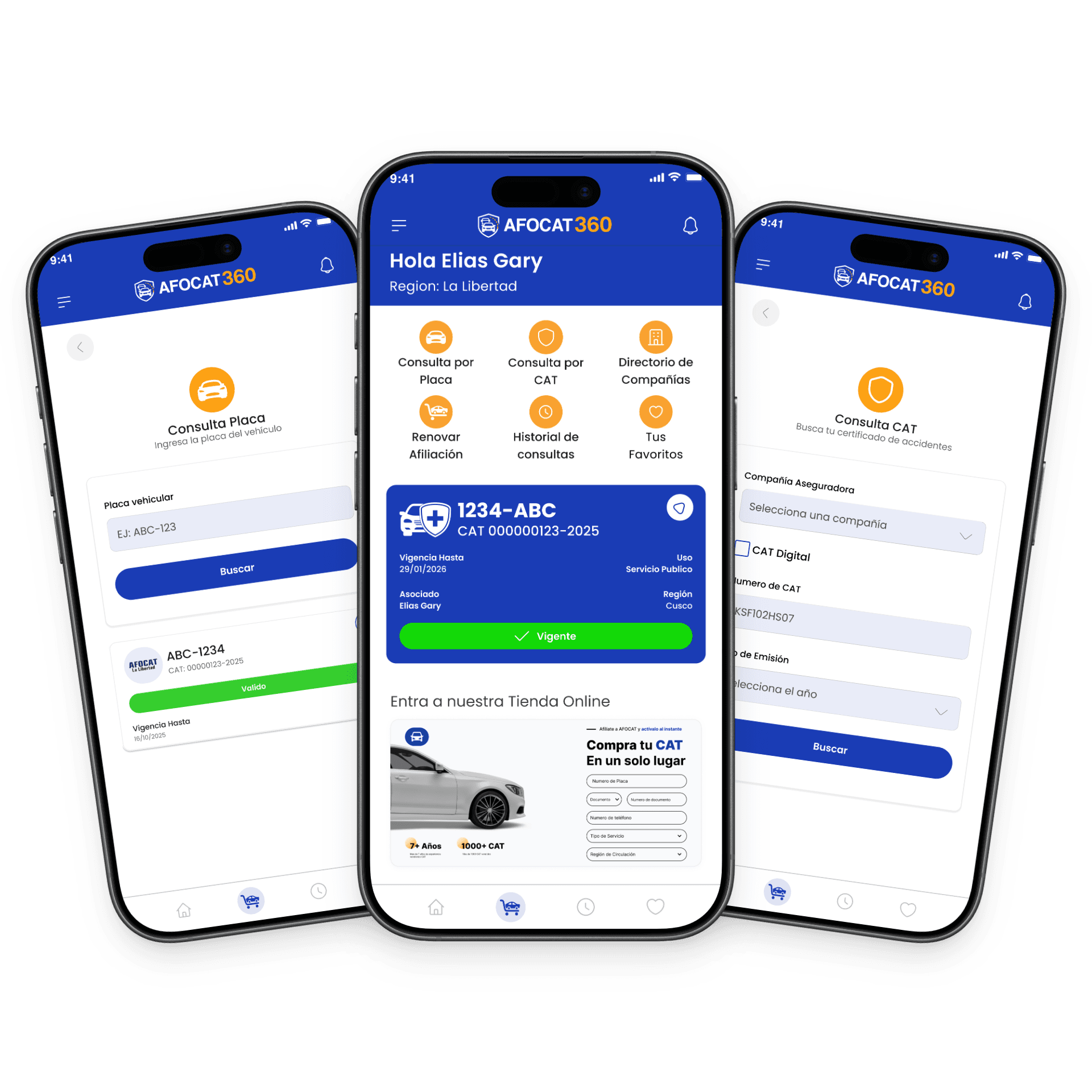 Imagen de App Mobil AFOCAT 360